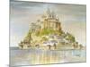 Mont St Michel-Marilyn Dunlap-Mounted Art Print