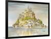 Mont St Michel-Marilyn Dunlap-Framed Art Print