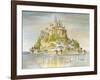 Mont St Michel-Marilyn Dunlap-Framed Art Print