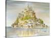 Mont St Michel-Marilyn Dunlap-Stretched Canvas