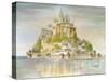 Mont St Michel-Marilyn Dunlap-Stretched Canvas