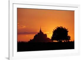 Mont St Michel-Charles Bowman-Framed Photographic Print