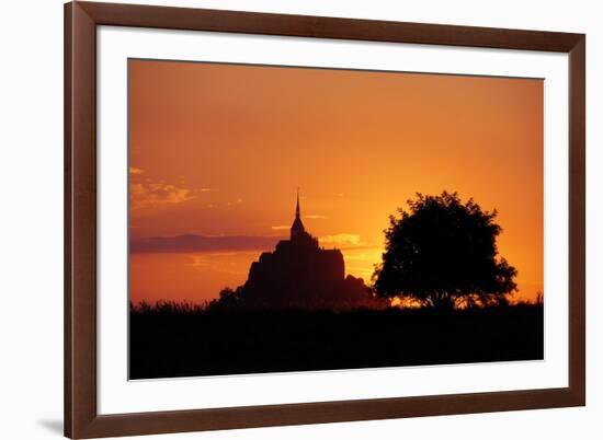 Mont St Michel-Charles Bowman-Framed Photographic Print