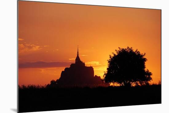 Mont St Michel-Charles Bowman-Mounted Photographic Print