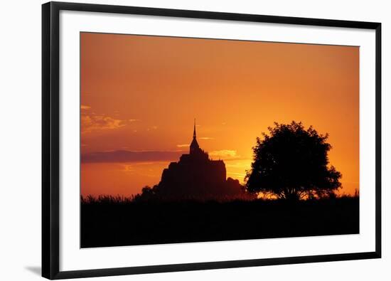 Mont St Michel-Charles Bowman-Framed Photographic Print