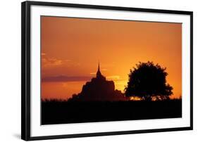 Mont St Michel-Charles Bowman-Framed Photographic Print