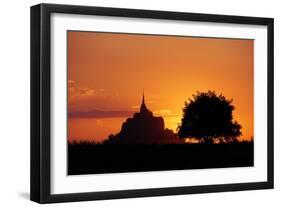 Mont St Michel-Charles Bowman-Framed Photographic Print