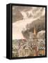 Mont Tremblant Ski Village in The Laurentians, Quebec, Canada-Walter Bibikow-Framed Stretched Canvas