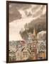 Mont Tremblant Ski Village in The Laurentians, Quebec, Canada-Walter Bibikow-Framed Photographic Print