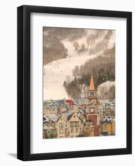 Mont Tremblant Ski Village in The Laurentians, Quebec, Canada-Walter Bibikow-Framed Photographic Print