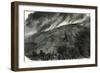 Mont Vuache Switzerland, 1870, Haute Savoie Fire Mountain-null-Framed Giclee Print