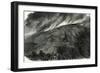 Mont Vuache Switzerland, 1870, Haute Savoie Fire Mountain-null-Framed Giclee Print