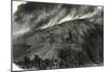 Mont Vuache Switzerland, 1870, Haute Savoie Fire Mountain-null-Mounted Giclee Print