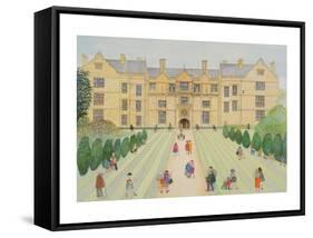 Montacute House-Gillian Lawson-Framed Stretched Canvas