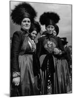 Montafon Women, Austria-null-Mounted Photographic Print