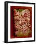 Montage from Roses on an Old Book-Alaya Gadeh-Framed Photographic Print