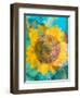 Montage of a Sunflower, Composing-Alaya Gadeh-Framed Photographic Print