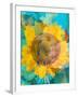 Montage of a Sunflower, Composing-Alaya Gadeh-Framed Photographic Print