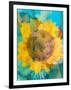 Montage of a Sunflower, Composing-Alaya Gadeh-Framed Photographic Print