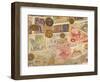 Montage of Coins and Paper Money-Steve Satushek-Framed Photographic Print