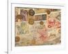 Montage of Coins and Paper Money-Steve Satushek-Framed Photographic Print