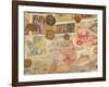 Montage of Coins and Paper Money-Steve Satushek-Framed Photographic Print