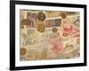 Montage of Coins and Paper Money-Steve Satushek-Framed Photographic Print