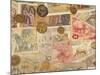 Montage of Coins and Paper Money-Steve Satushek-Mounted Photographic Print