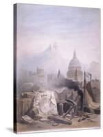 Montage of Images with St Pauls, C1855-Jules Louis Arnout-Stretched Canvas