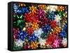Montage of Multicolored Bows-Steve Terrill-Framed Stretched Canvas