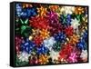 Montage of Multicolored Bows-Steve Terrill-Framed Stretched Canvas