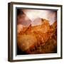 Montage of the Spanish Steps, Rome, Italy-Nancy & Steve Ross-Framed Photographic Print