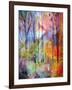 Montage of Trees and Flowers-Alaya Gadeh-Framed Photographic Print