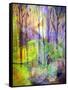 Montage of Trees and Flowers-Alaya Gadeh-Framed Stretched Canvas