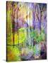 Montage of Trees and Flowers-Alaya Gadeh-Stretched Canvas