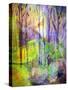 Montage of Trees and Flowers-Alaya Gadeh-Stretched Canvas