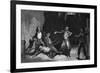 Montagnards' Suicide-Ary Scheffer-Framed Art Print