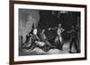 Montagnards' Suicide-Ary Scheffer-Framed Premium Giclee Print