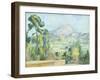 Montagne Saint Victoire, 1890-Paul Cézanne-Framed Giclee Print