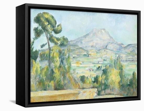 Montagne Saint Victoire, 1890-Paul Cézanne-Framed Stretched Canvas