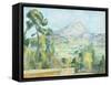 Montagne Saint Victoire, 1890-Paul Cézanne-Framed Stretched Canvas