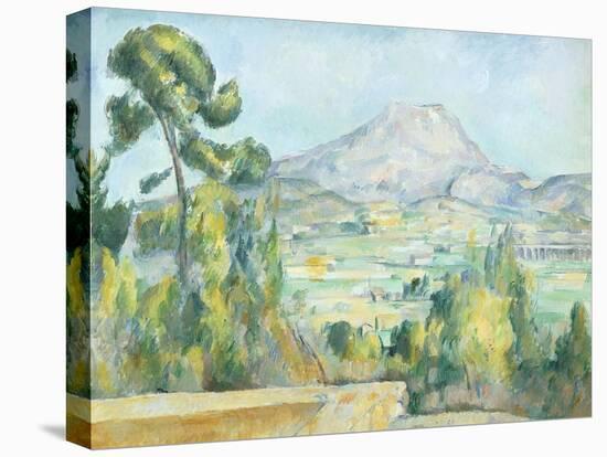 Montagne Saint Victoire, 1890-Paul Cézanne-Stretched Canvas