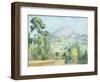 Montagne Saint Victoire, 1890-Paul Cézanne-Framed Giclee Print