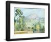 Montagne Saint Victoire, 1890-Paul Cézanne-Framed Giclee Print