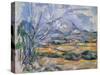 Montagne Sainte-Victoire, 1890-95-Paul Cézanne-Stretched Canvas