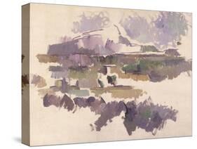 Montagne Sainte-Victoire, 1904-05-Paul Cézanne-Stretched Canvas