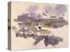 Montagne Sainte-Victoire, 1904-05-Paul Cézanne-Stretched Canvas