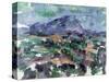 Montagne Sainte-Victoire, 1904-06-Paul Cézanne-Stretched Canvas