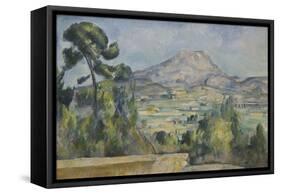 Montagne Sainte-Victoire, C. 1890-Paul Cézanne-Framed Stretched Canvas