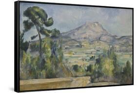 Montagne Sainte-Victoire, C. 1890-Paul Cézanne-Framed Stretched Canvas